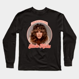 Stevie Nicks - Legend Music Retro Long Sleeve T-Shirt